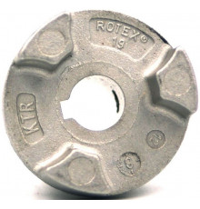 ROTEX 19 ступица алюминиевая D=12 H7 шпоночный паз по DIN (KTR)